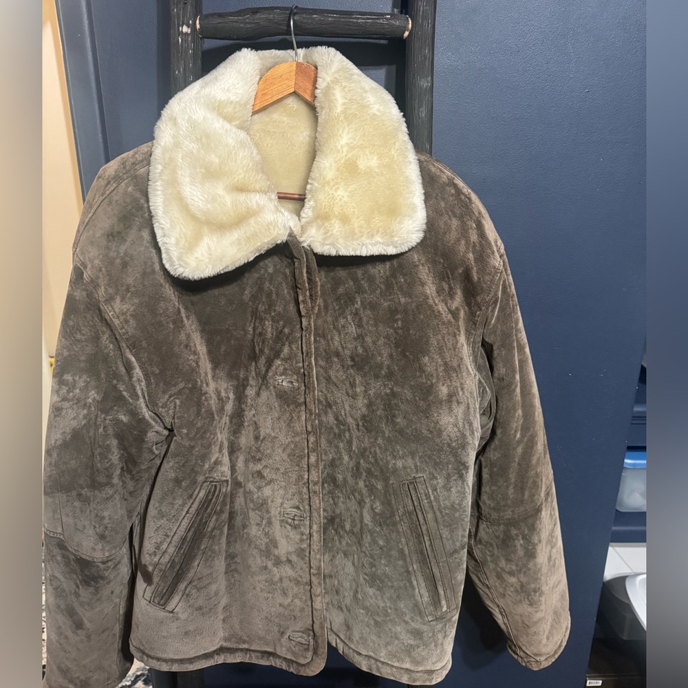 Beyond Sports California Leather Suede Jacket